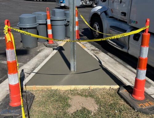 Concrete Repairs – Curb and Signage Placements